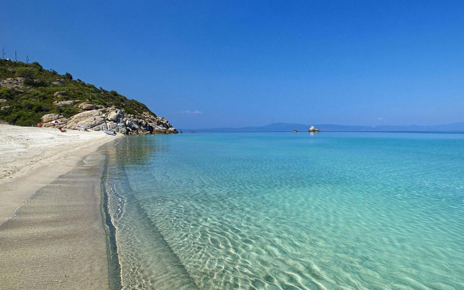 White Blossom Villa #Fourka Skala Fourkas Bagian luar foto