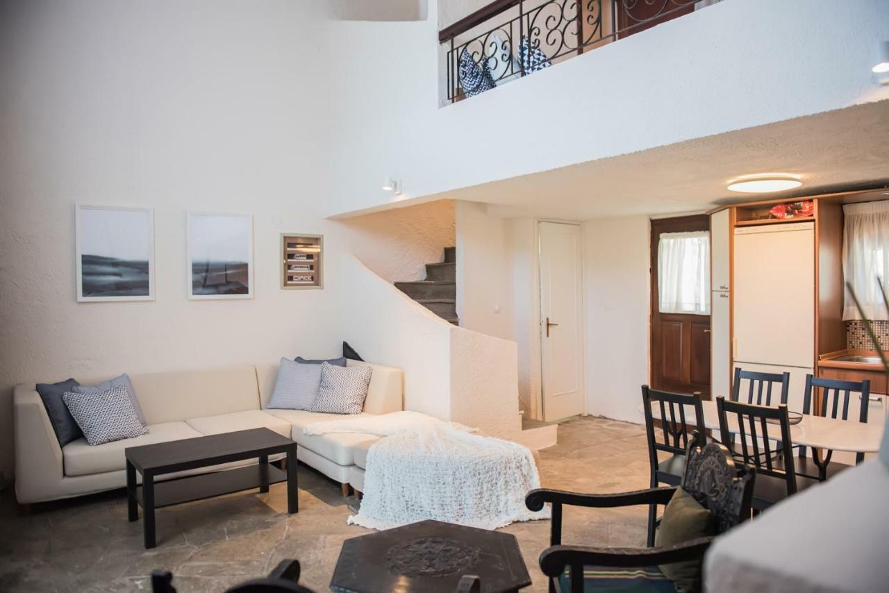 White Blossom Villa #Fourka Skala Fourkas Bagian luar foto