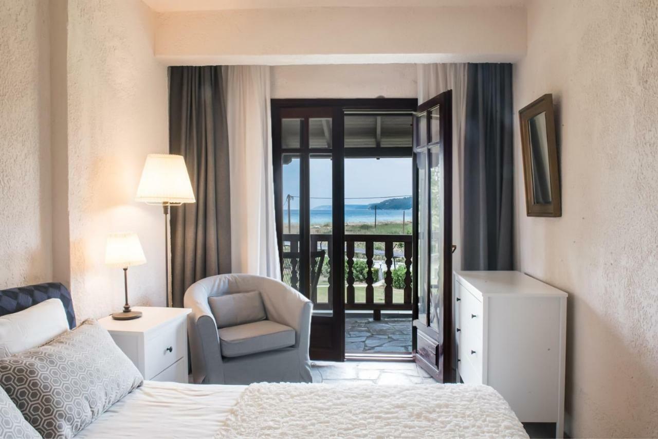 White Blossom Villa #Fourka Skala Fourkas Bagian luar foto