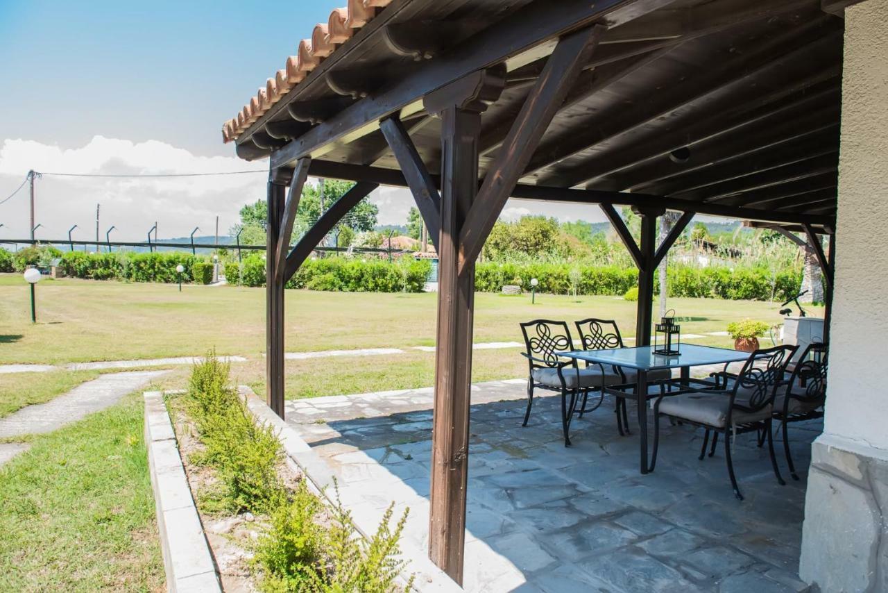White Blossom Villa #Fourka Skala Fourkas Bagian luar foto