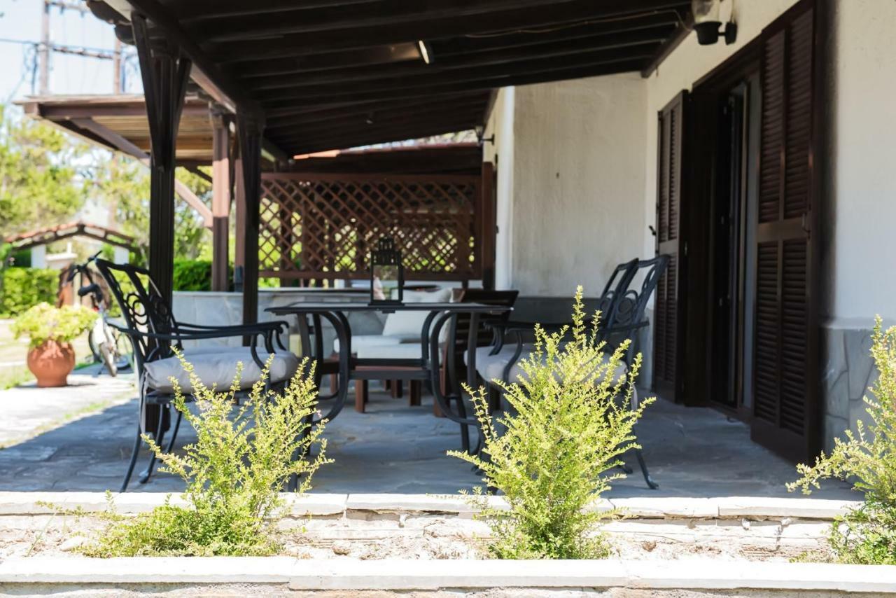 White Blossom Villa #Fourka Skala Fourkas Bagian luar foto