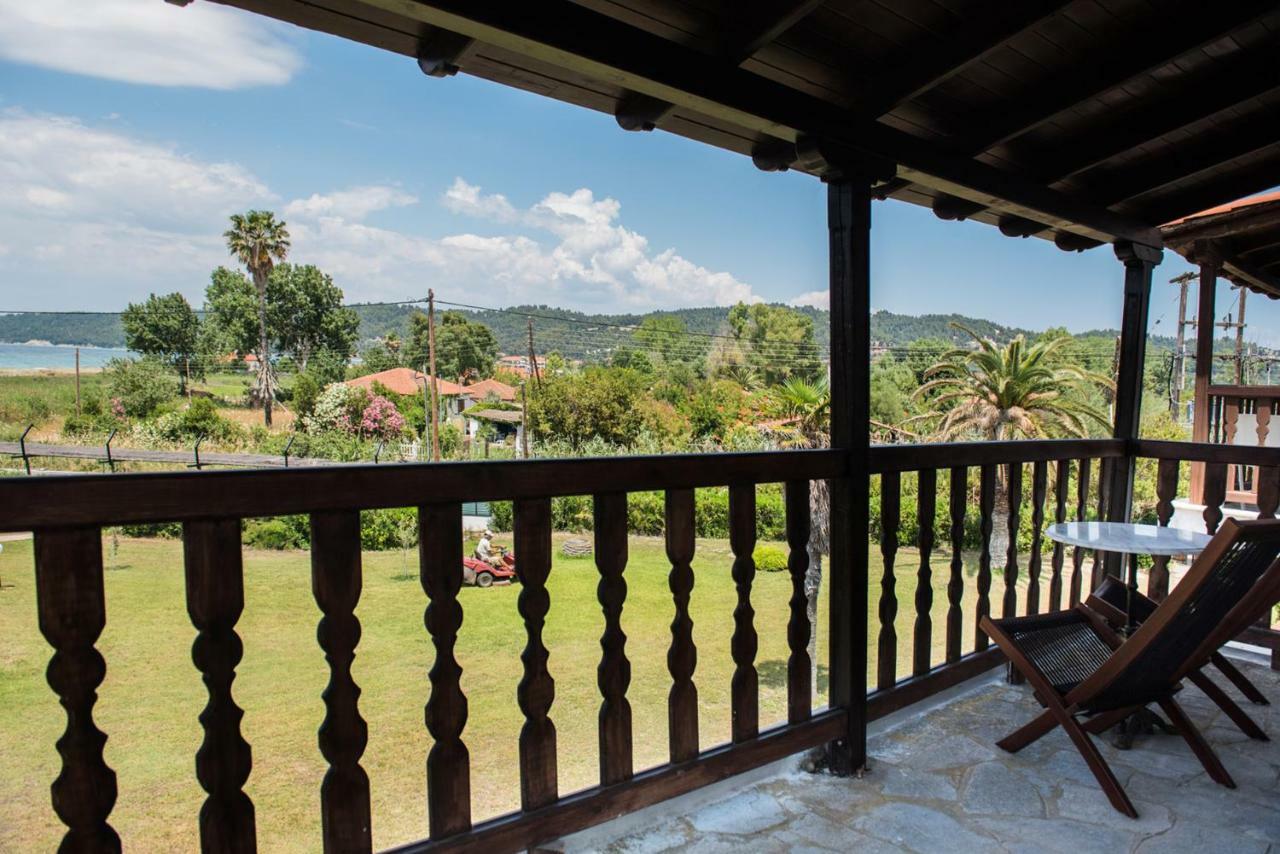 White Blossom Villa #Fourka Skala Fourkas Bagian luar foto