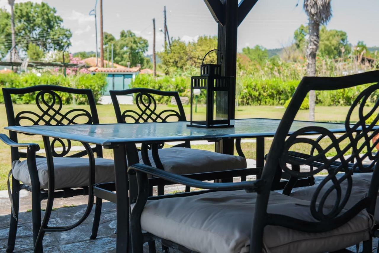 White Blossom Villa #Fourka Skala Fourkas Bagian luar foto
