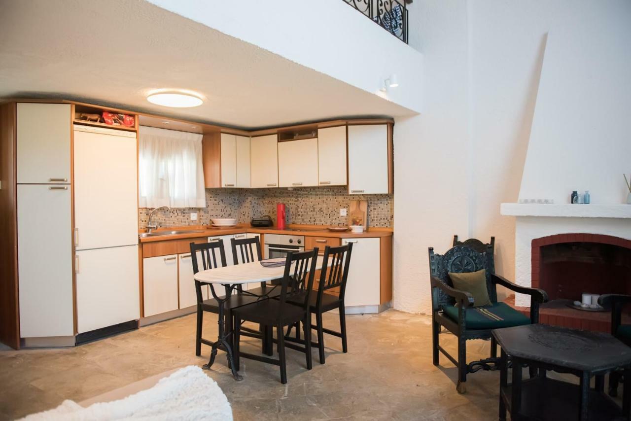 White Blossom Villa #Fourka Skala Fourkas Bagian luar foto