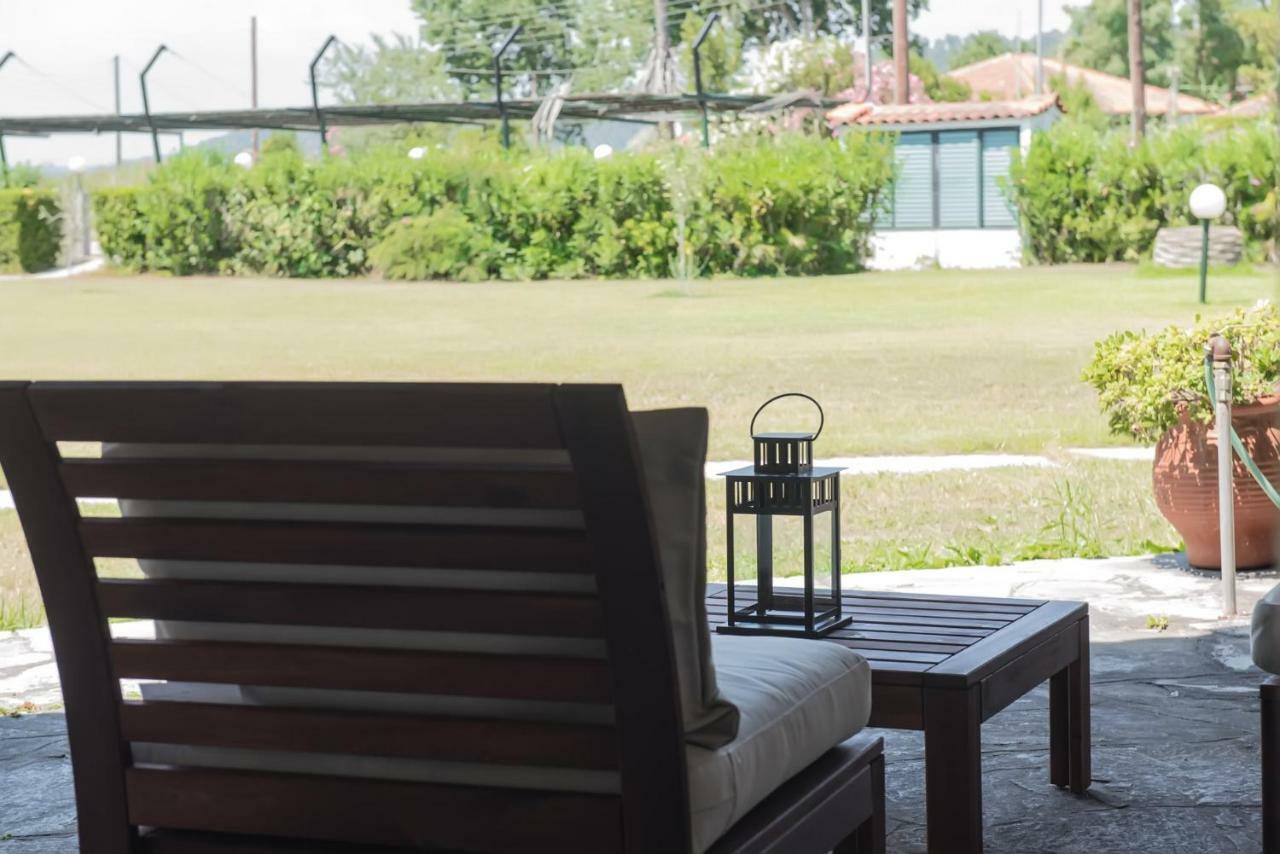 White Blossom Villa #Fourka Skala Fourkas Bagian luar foto